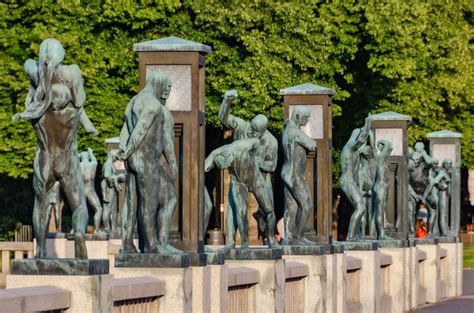 Vigeland sculptures in Frogner Park, Oslo – Burlaki.com