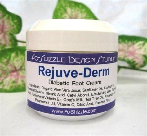 Diabetic Foot Cream, Diabetes Foot Care, Foot Rejuvenating Cream, 2oz ...