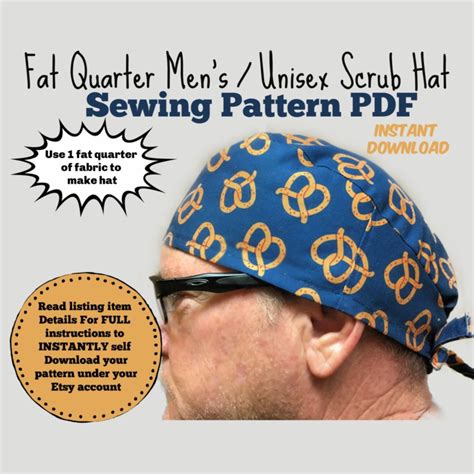 30+ Free Scrub Hat Patterns To Sew - PaislieObayemi