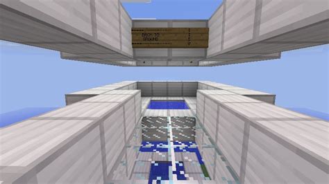 Piston Elevator Minecraft Map