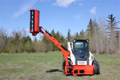 Eterra Raptor Boom Mower - 36" Flail | Skid steer attachments, Mower ...