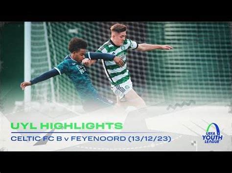 UEFA Youth League Highlights | Celtic FC B 2-3 Feyenoord - Celtic TV ...