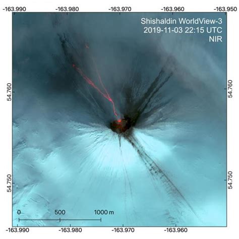 This DigitalGlobe WorldView-3 near-infrared (NIR) composite image on ...