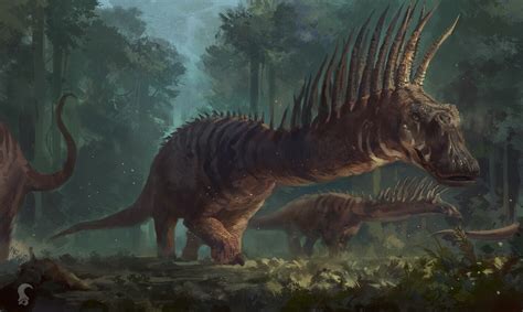 ArtStation - Bajadasaurus pronuspinax