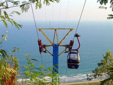 Ropeway at Kailasagiri, Vizag is always happiness on a good day or bad