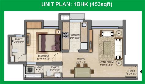 Lodha Amara Floor Plan - floorplans.click