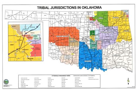 This is a great map showing the tribal jurisdictions in Oklahoma ...