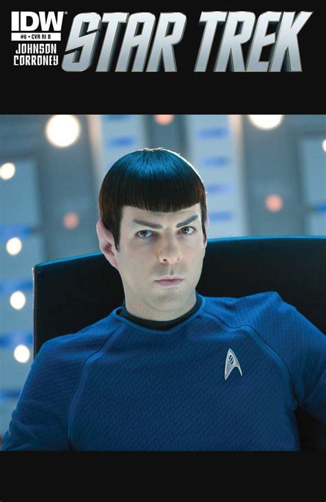 Star Trek Onoing #6 - Zachary Quinto's Spock Photo (29473239) - Fanpop