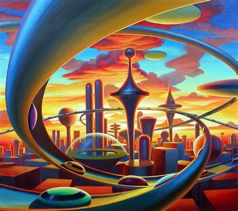 80s scifi | Retro futurism, Futuristic art, Futurism art