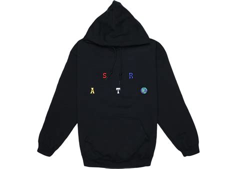 Travis Scott Astroworld Scattered Hoodie Black - FW18