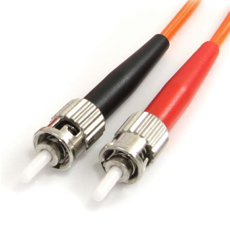 1m Multimode Fiber Patch Cable ST - ST - Fiber Optic Cables & Adapters