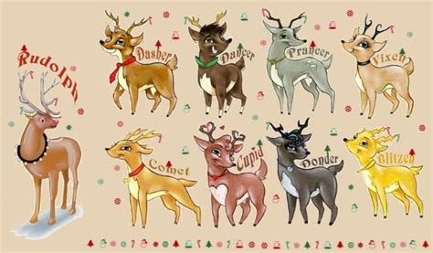 DealDasher Reindeers Rock | Santas reindeer names, Santa’s reindeer, Reindeer names