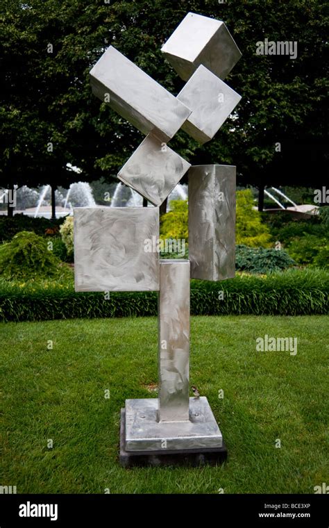 Cubi XI by David Smith, National Gallery of Art sculpture garden ...