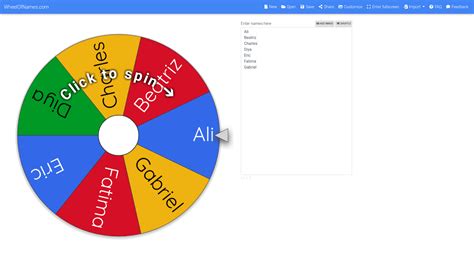 Handig voor leerkrachten! 'Wheel of Names': een mooie gratis online ...