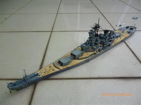 The Ship Model Forum • View topic - BB-64 USS WISCONSIN model features 1/350