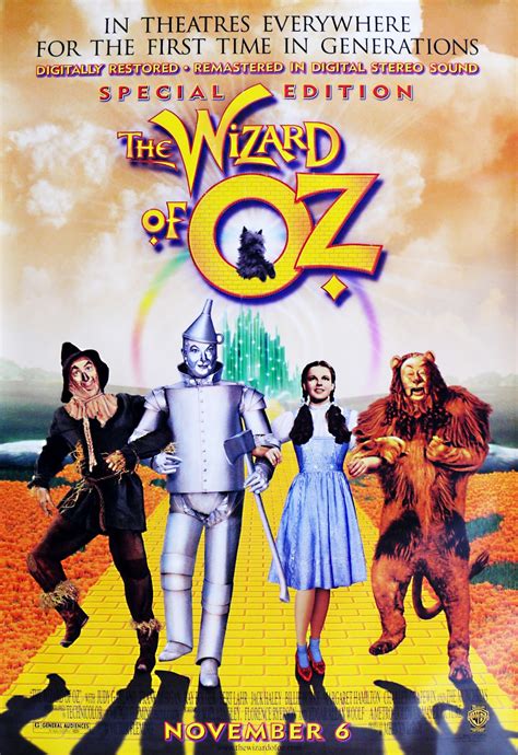 The Geeky Nerfherder: Movie Poster Art: The Wizard Of Oz (1939)