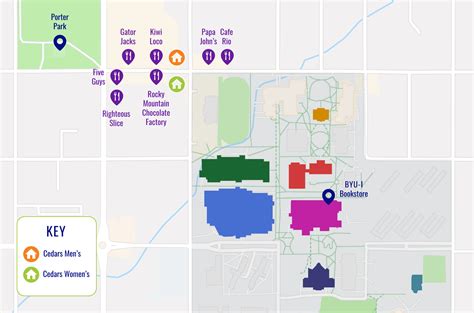 Byu Campus Map Printable Printable Maps