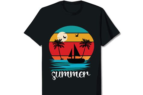 Summer T-shirt Design Graphic by graphic_world · Creative Fabrica