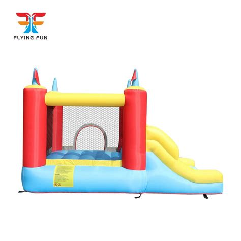 Bouncy Slide Castle - Flying Fun Castle - China Personal Use Small Castles