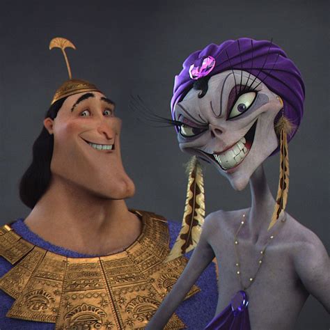 Yzma and Kronk, Rotem Talker on ArtStation at https://www.artstation.com/artwork/GboZ1 | Disney ...