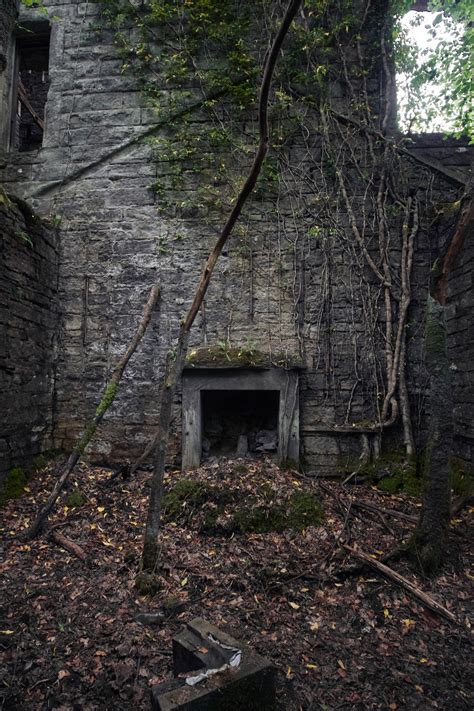 The Modern Error — Buchanan Castle abandoned mansion in Scotland,...