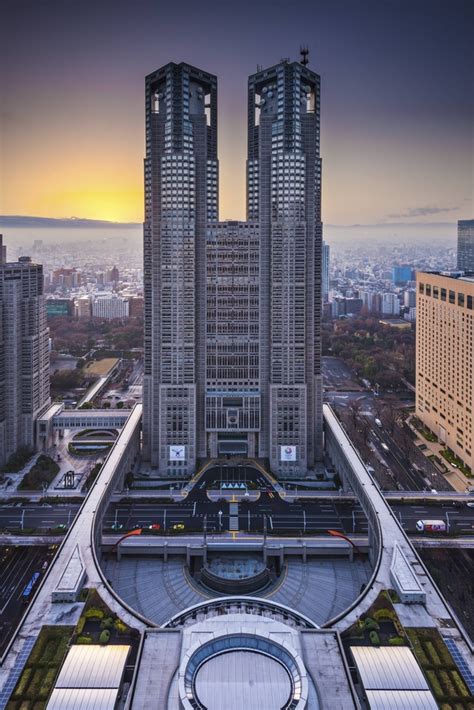 Tokyo Metropolitan Government Building the tallest building in Tokyo ...