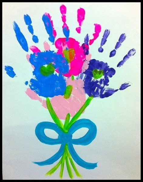 {Craft} Kids handprint painting - The Organised Housewife