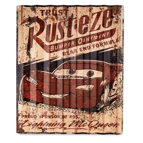 Rust-eze Metal Sign - Cars | shopDisney