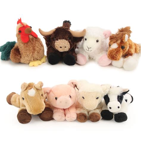 Stuffed Farm Animals | Baby farm animals, Farm animals for toddler, Farm kids