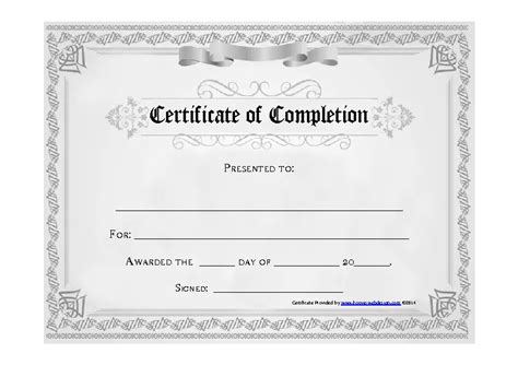 Free Printable Certificate Editable Certificate Of Completion Template ...