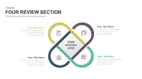 4 Section Review PowerPoint Template and Keynote - SlideBazaar