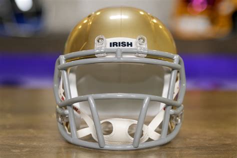 Notre Dame Fighting Irish Riddell Speed Mini Helmet – Green Gridiron, Inc.