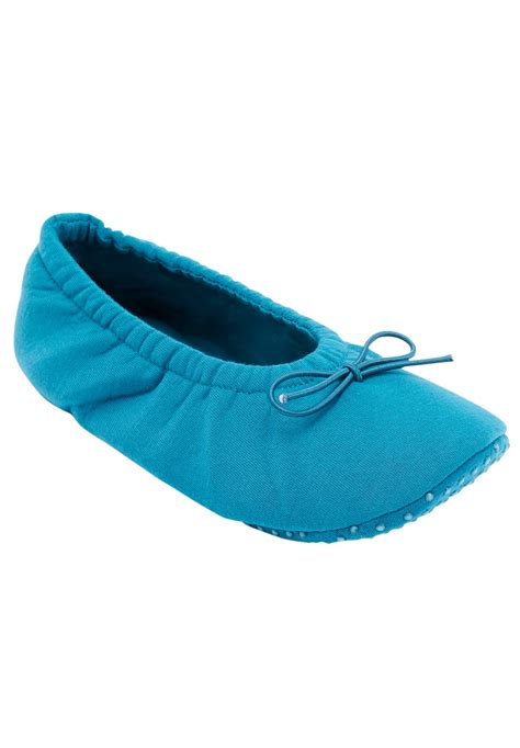 Comfortview Women's Wide Width The Ana Ballerina Slipper Slippers ...