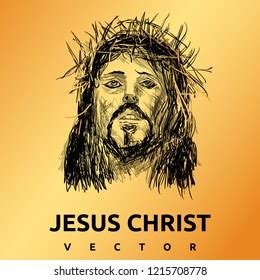 Jesus Christ Vector Gold Background Stock Vector (Royalty Free) 1215708778 | Shutterstock