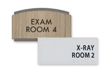 Patient Room Sign | Exam Room Sign | HealthcareSigns.com