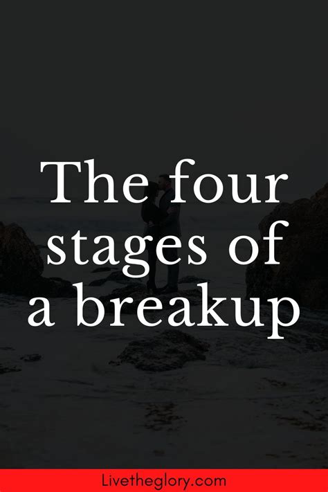 The four stages of a breakup | Breakup, Stages of breakup, Relationship advice