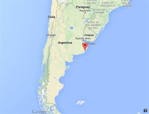 Where is Mar del Plata on Map Argentina