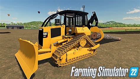 FS22 🚧 CAT 527 Track Skidder 🚧 Farming Simulator 22 Mods - YouTube