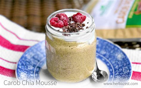 Carob Chia Mousse | HerbaZest