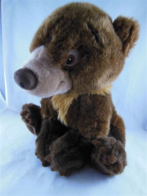 Disney Store authentic Brown Koda PLUSH 12" tall sitting from Brother ...