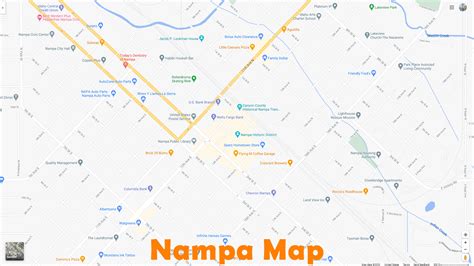 Nampa, Idaho Map