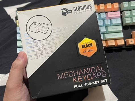 Glorious Mechanical Keycaps in Black, Computers & Tech, Parts ...