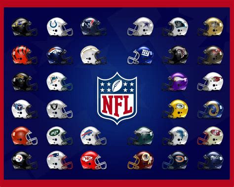 NFL Helmet Team Logo Poster - 8x10 Color Photo | eBay