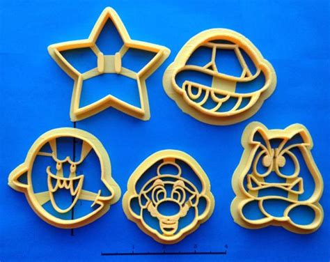 Super Mario Cookie Cutter Set | Gadgetsin