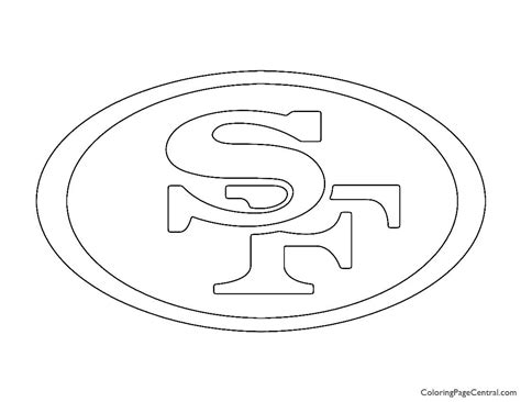 Printable 49ers Coloring Pages