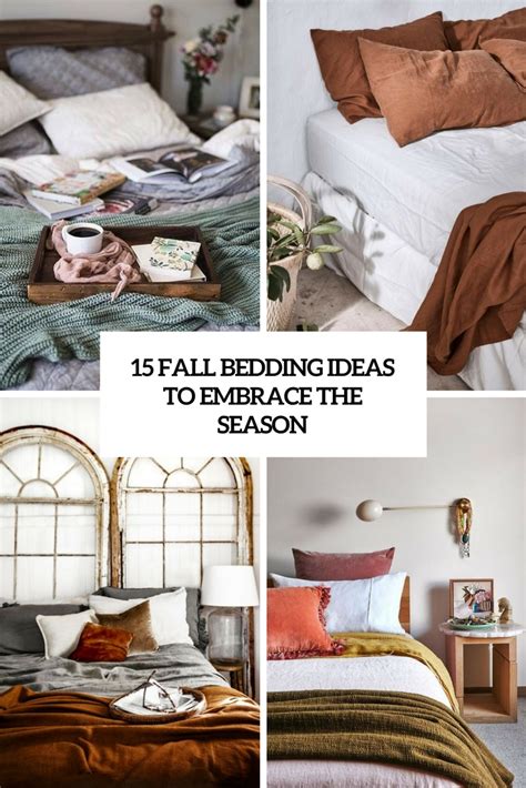 15 Fall Bedding Ideas To Embrace The Season - Shelterness