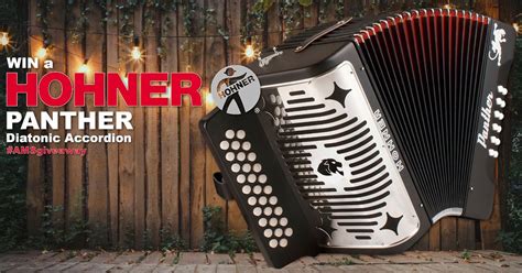 Hohner Panther Accordion Giveaway - Enter Now! | Hohner, Accordion ...