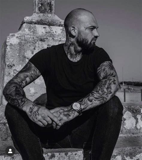 bald head tattoos for guys - Dawne Mathews