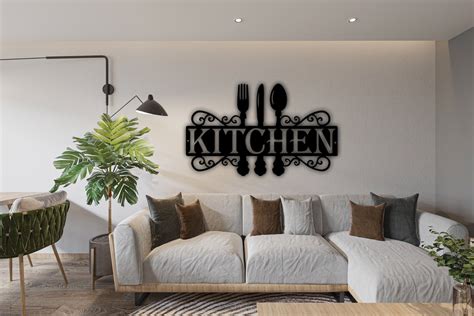 Kitchen Metal Wall Art, Kitchen Svg, Sweet Kitchen Svg File, Kitchen Laser File, CNC Cutting ...