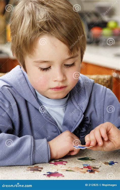 Boy Puzzle Royalty Free Stock Photo - Image: 212825